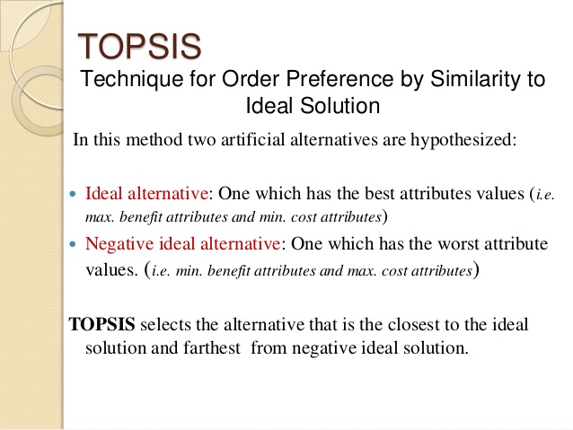 topsis method example